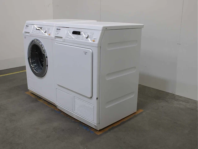 Miele w 5825 softcare system wasmachines & miele t 8827 wp softcare system ecocomfort wasdrogers - afbeelding 7 van  8