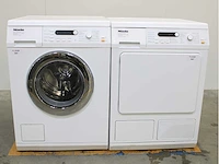 Miele w 5825 softtronic wasmachines & miele t 8827 wp softcare system ecocomfort wasdrogers - afbeelding 1 van  8