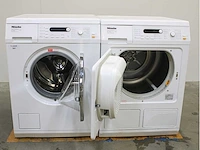 Miele w 5825 softtronic wasmachines & miele t 8827 wp softcare system ecocomfort wasdrogers - afbeelding 2 van  8