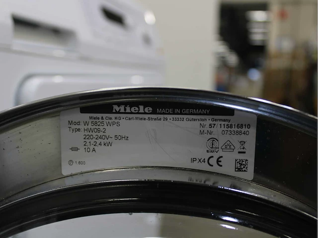 Miele w 5825 softtronic wasmachines & miele t 8827 wp softcare system ecocomfort wasdrogers - afbeelding 5 van  8