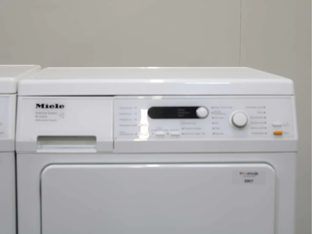 Miele w 5825 softtronic wasmachines & miele t 8827 wp softcare system ecocomfort wasdrogers - afbeelding 6 van  8