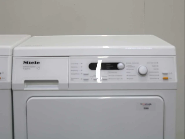 Miele w 5843 softcare system wasmachine & miele t 8841 c softcare system wasdroger - afbeelding 6 van  8
