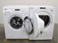Miele w 5844 softcare system wasmachine & miele t 7950 wp ecocomfort wasdroger - afbeelding 2 van  8
