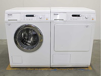 Miele w 5844 softcare system wasmachine & miele t 8841 c softcare system wasdroger