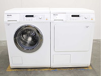 Miele w 5844 softcare system wasmachine & miele t 8841 c softcare system wasdroger - afbeelding 1 van  7