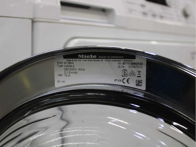 Miele w 5844 softcare system wasmachine & miele t 8841 c softcare system wasdroger - afbeelding 4 van  7