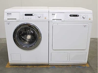 Miele w 5844 softcare system wasmachine & miele t 8861 wp edition 111 wasdroger - afbeelding 1 van  8