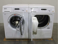 Miele w 5844 softcare system wasmachine & miele t 8861 wp edition 111 wasdroger - afbeelding 2 van  8