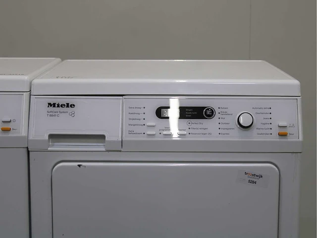 Miele w 5844 softcare system wasmachine & miele t 8861 wp edition 111 wasdroger - afbeelding 6 van  8