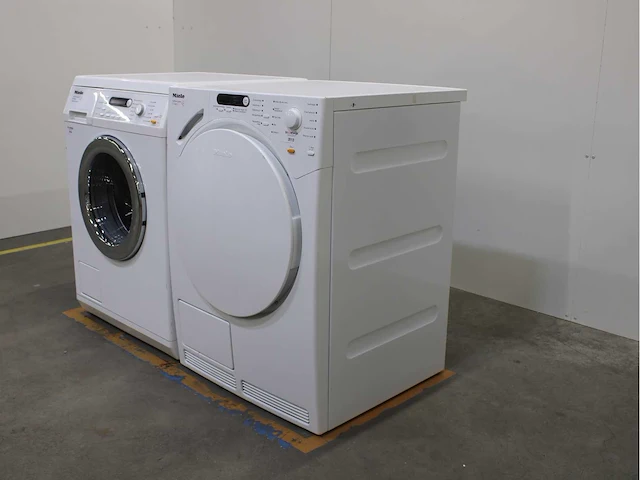 Miele w 5844 softcare system wasmachines & miele t 7748 c softcare system wasdrogers - afbeelding 7 van  7
