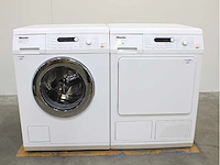 Miele w 5844 softcare system wasmachines & miele t 8827 wp softcare system ecocomfort wasdrogers - afbeelding 1 van  8