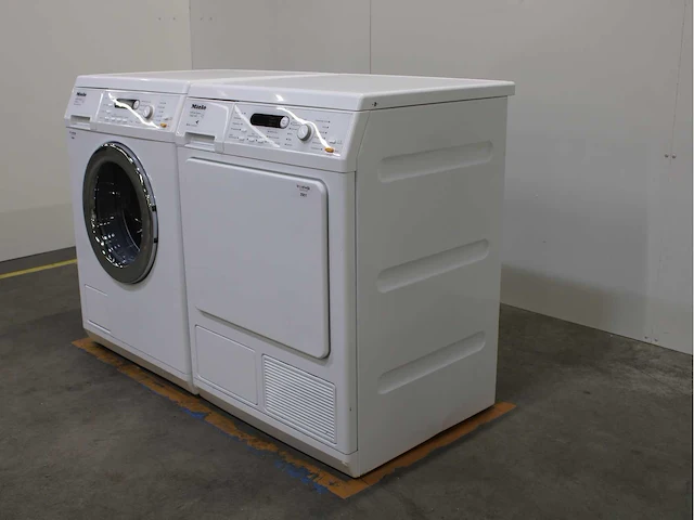 Miele w 5844 softcare system wasmachines & miele t 8827 wp softcare system ecocomfort wasdrogers - afbeelding 7 van  8
