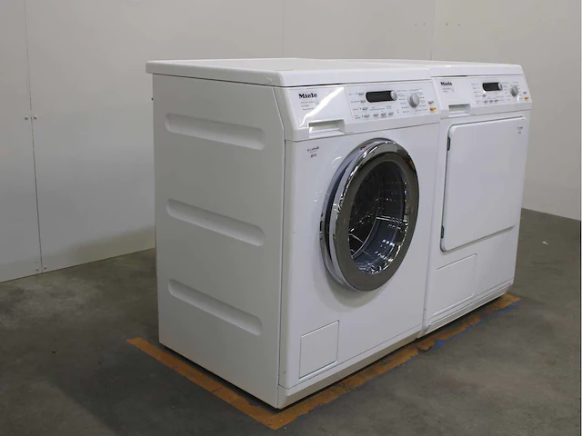 Miele w 5844 softcare system wasmachines & miele t 8841 c softcare system wasdrogers - afbeelding 4 van  8