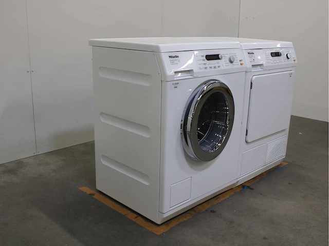 Miele w 5844 softcare system wasmachines & miele t 8861 wp edition 111 wasdrogers - afbeelding 4 van  8