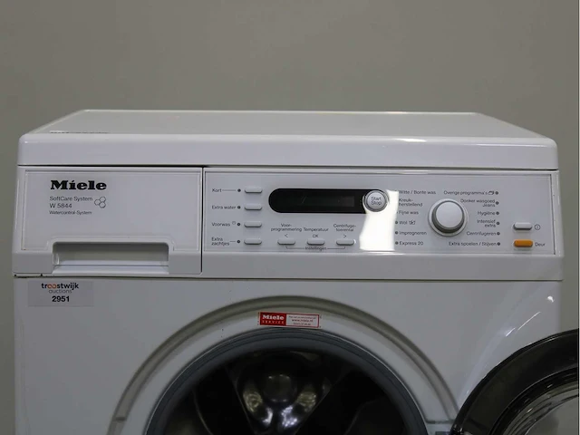Miele w 5844 softcare system wasmachines - afbeelding 3 van  6
