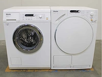 Miele w 5846 softcare system wasmachine & miele t 7744 c softcare system wasdroger - afbeelding 1 van  8