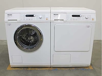 Miele w 5846 softcare system wasmachine & miele t 8841 c softcare system wasdroger