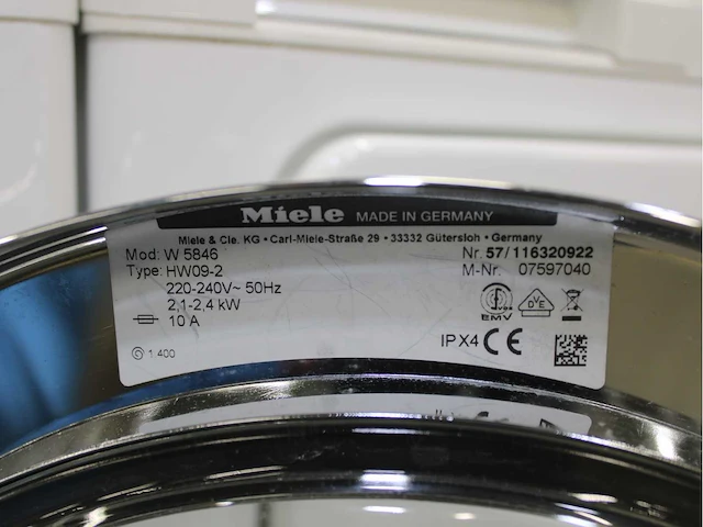 Miele w 5846 softcare system wasmachine & miele t 8841 c softcare system wasdroger - afbeelding 5 van  8