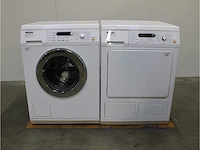 Miele w 5846 softcare system wasmachines & miele t 8861 wp edition 111 wasdrogers - afbeelding 1 van  8