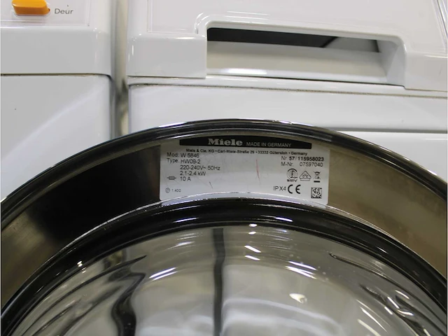 Miele w 5846 softcare system wasmachines & miele t 8861 wp edition 111 wasdrogers - afbeelding 5 van  8