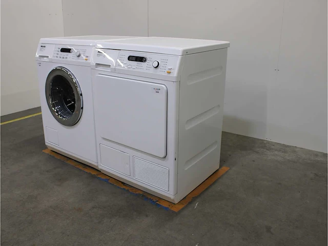 Miele w 5846 softcare system wasmachines & miele t 8861 wp edition 111 wasdrogers - afbeelding 7 van  8