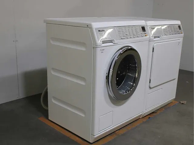 Miele w 5847 softcare system wasmachine & miele t 8463 c softcare system droger - afbeelding 4 van  8