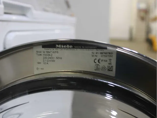 Miele w 5847 softcare system wasmachine & miele t 8463 c softcare system droger - afbeelding 5 van  8