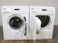 Miele w 5847 softcare system wasmachine & miele t 8827 wp softcare system ecocomfort droger - afbeelding 2 van  8
