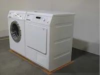 Miele w 5847 softcare system wasmachine & miele t 8827 wp softcare system ecocomfort droger - afbeelding 7 van  8