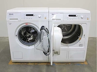 Miele w 5847 softcare system wasmachine & miele t 8847 wp softcare system ecocomfort wasdroger - afbeelding 2 van  8
