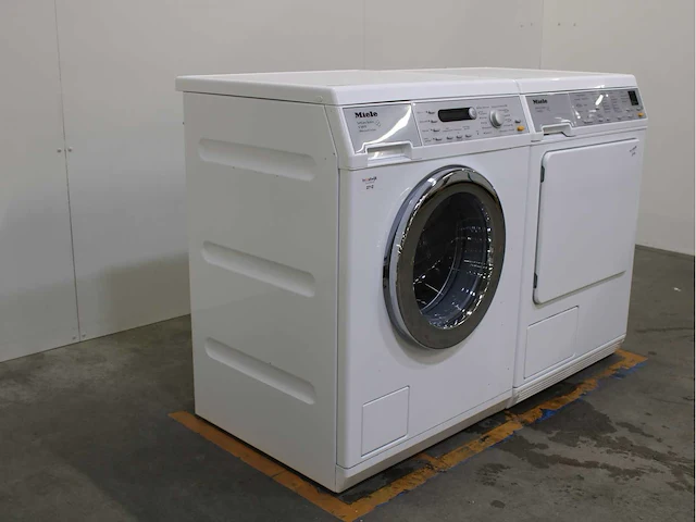 Miele w 5847 softcare system wasmachines & miele t 8463 c softcare system wasdrogers - afbeelding 4 van  8