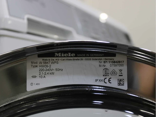 Miele w 5847 softcare system wasmachines & miele t 8463 c softcare system wasdrogers - afbeelding 5 van  8