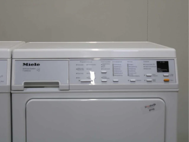 Miele w 5847 softcare system wasmachines & miele t 8463 c softcare system wasdrogers - afbeelding 6 van  8