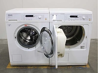 Miele w 5867 softcare system wasmachine & miele t 8843 c softcare system wasdroger - afbeelding 2 van  8