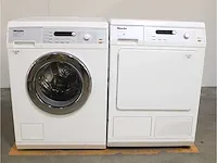 Miele w 5867 softcare system wasmachine & miele t 8847 wp softcare system ecocomfort droger - afbeelding 1 van  8