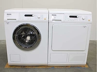 Miele w 5867 softcare system wasmachines & miele t 8827 wp softcare system ecocomfort wasdrogers - afbeelding 1 van  8
