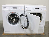 Miele w 5867 softcare system wasmachines & miele t 8827 wp softcare system ecocomfort wasdrogers - afbeelding 2 van  8