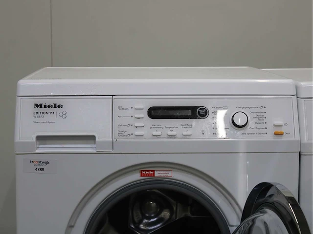 Miele w 5873 edition 111 wasmachine & miele t 8861 wp edition 111 wasdroger - afbeelding 3 van  8