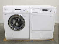 Miele w 5873 edition 111 wasmachine & miele t 8861 wp edition 111 wasdroger - afbeelding 1 van  8