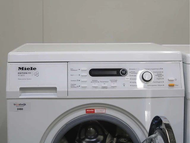 Miele w 5873 edition 111 wasmachines & miele t 8861 wp edition 111 wasdrogers - afbeelding 3 van  8