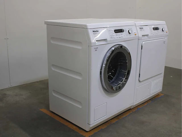 Miele w 5873 edition 111 wasmachines & miele t 8861 wp edition 111 wasdrogers - afbeelding 4 van  8