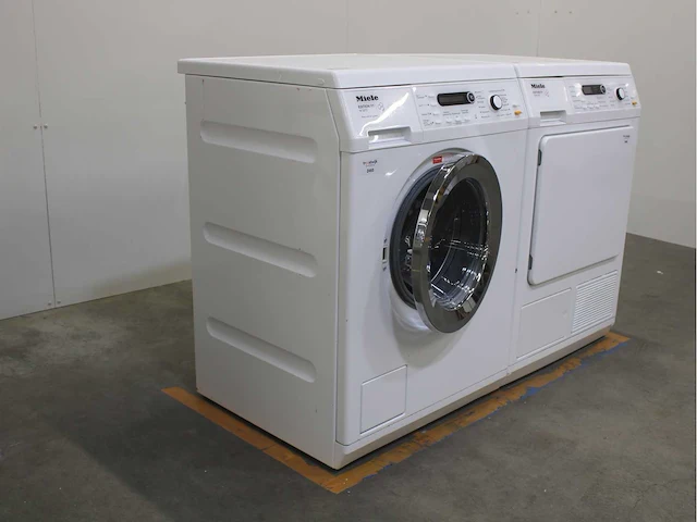 Miele w 5873 edition 111 wasmachines & miele t 8861 wp edition 111 wasdrogers - afbeelding 4 van  8