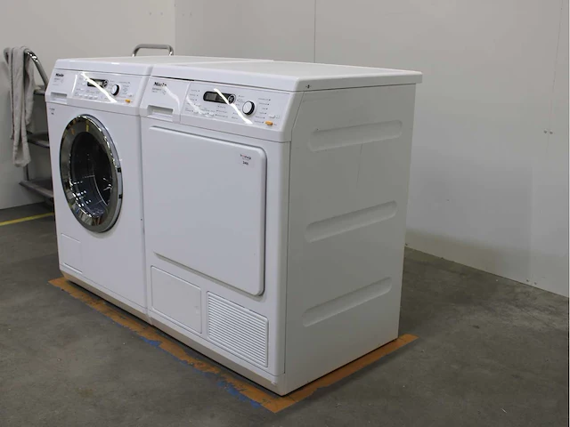 Miele w 5873 edition 111 wasmachines & miele t 8861 wp edition 111 wasdrogers - afbeelding 7 van  8