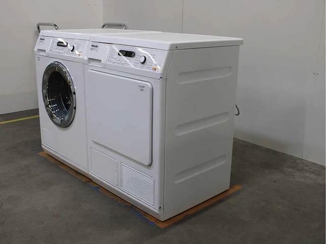 Miele w 5873 edition 111 wasmachines & miele t 8861 wp edition 111 wasdrogers - afbeelding 7 van  8