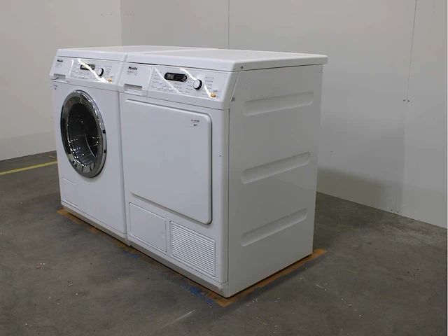 Miele w 5873 edition 111 wasmachines & miele t 8861 wp edition 111 wasdrogers - afbeelding 7 van  8