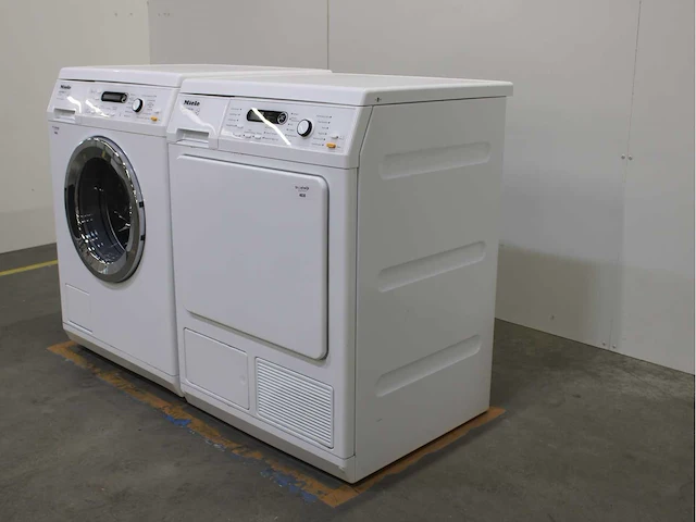 Miele w 5873 edition 111 wasmachines & miele t 8861 wp edition 111 wasdrogers - afbeelding 7 van  8