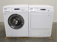 Miele w 5877 edition 111 wasmachine & miele t 8861 wp edition 111 wasdroger - afbeelding 1 van  8