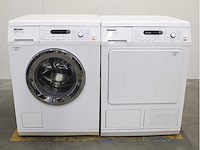 Miele w 5877 edition 111 wasmachine & miele t 8861 wp edition 111 wasdroger - afbeelding 1 van  8
