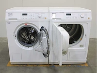 Miele w 5903 softcare system wasmachine & miele t 8967 wp softcare system ecocomfort wasdroger - afbeelding 2 van  8