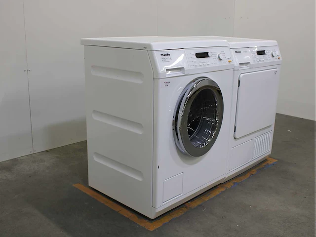 Miele w 5903 softcare system wasmachines & miele t 8827 wp softcare system ecocomfort wasdrogers - afbeelding 4 van  8
